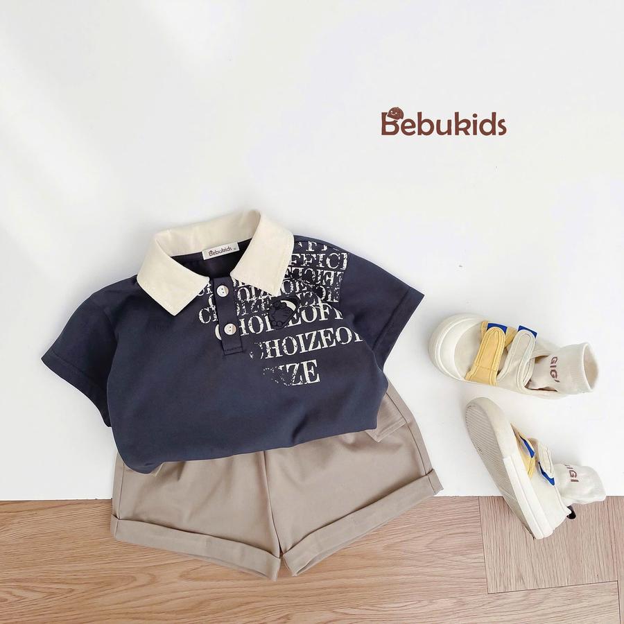 SB2218- sét polo in doremon quần giả jean