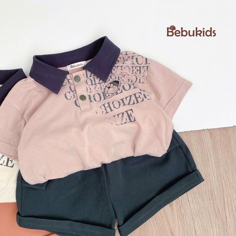 SB2218- sét polo in doremon quần giả jean