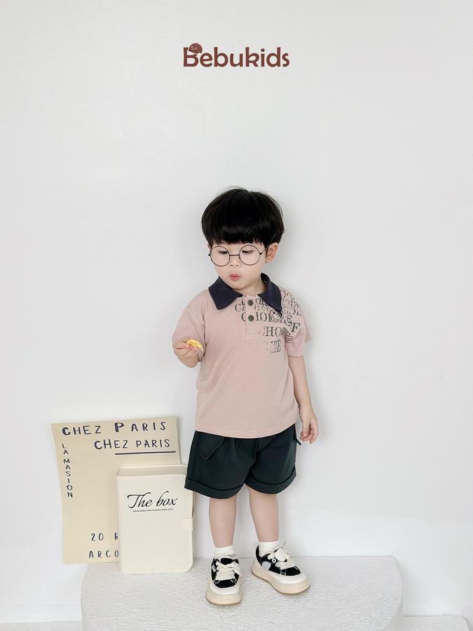 SB2218- sét polo in doremon quần giả jean