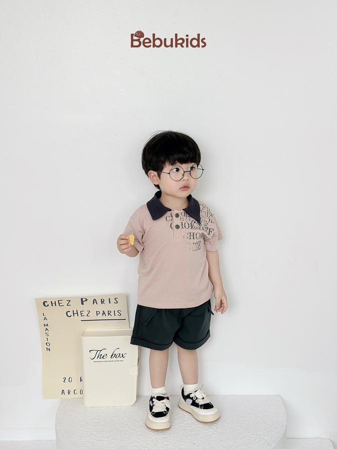 SB2218- sét polo in doremon quần giả jean