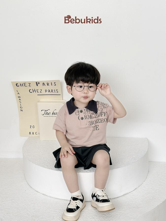 SB2218- sét polo in doremon quần giả jean