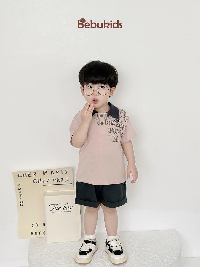 SB2218- sét polo in doremon quần giả jean