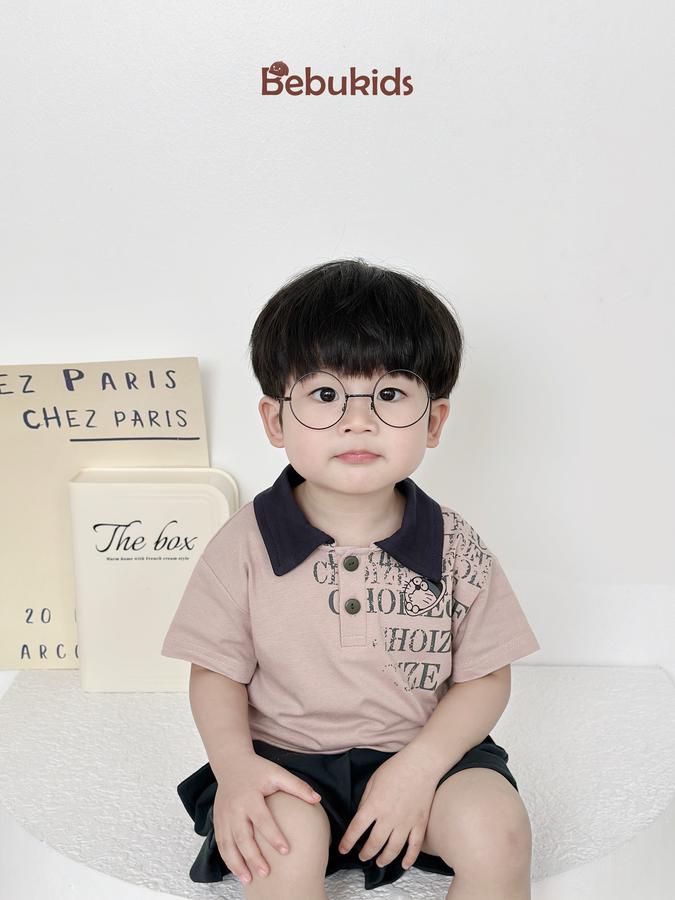 SB2218- sét polo in doremon quần giả jean