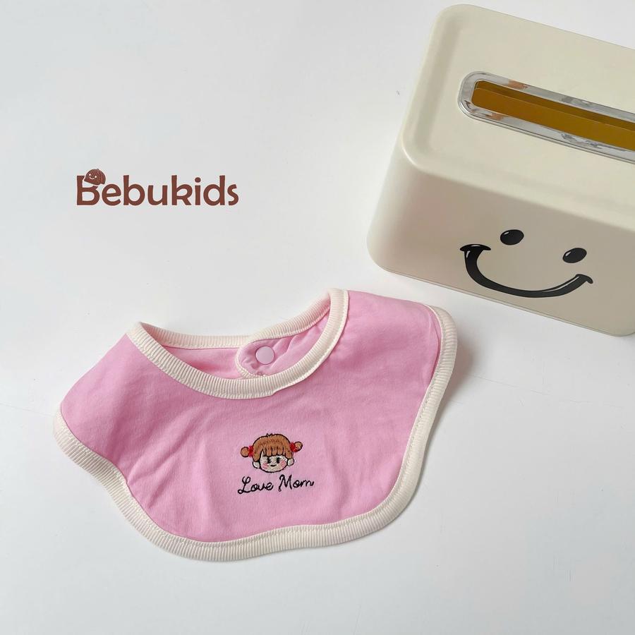 K2181A- khăn thêu bé gái