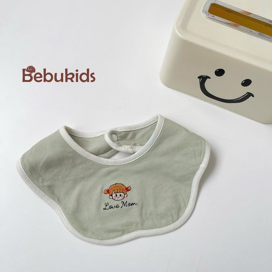 K2181A- khăn thêu bé gái