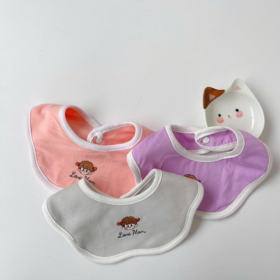 K2181A- khăn thêu bé gái