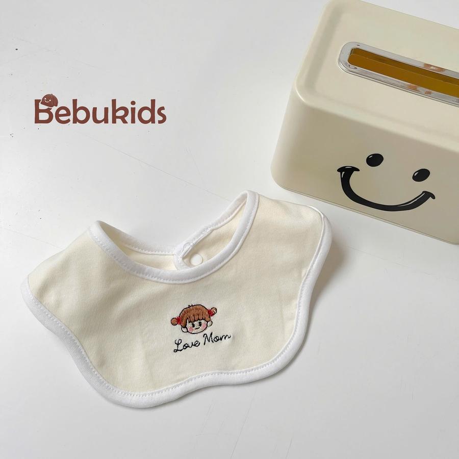 K2181A- khăn thêu bé gái