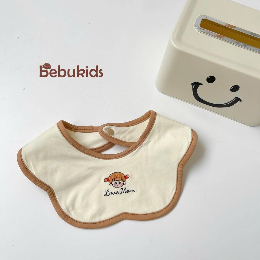 K2181A- khăn thêu bé gái