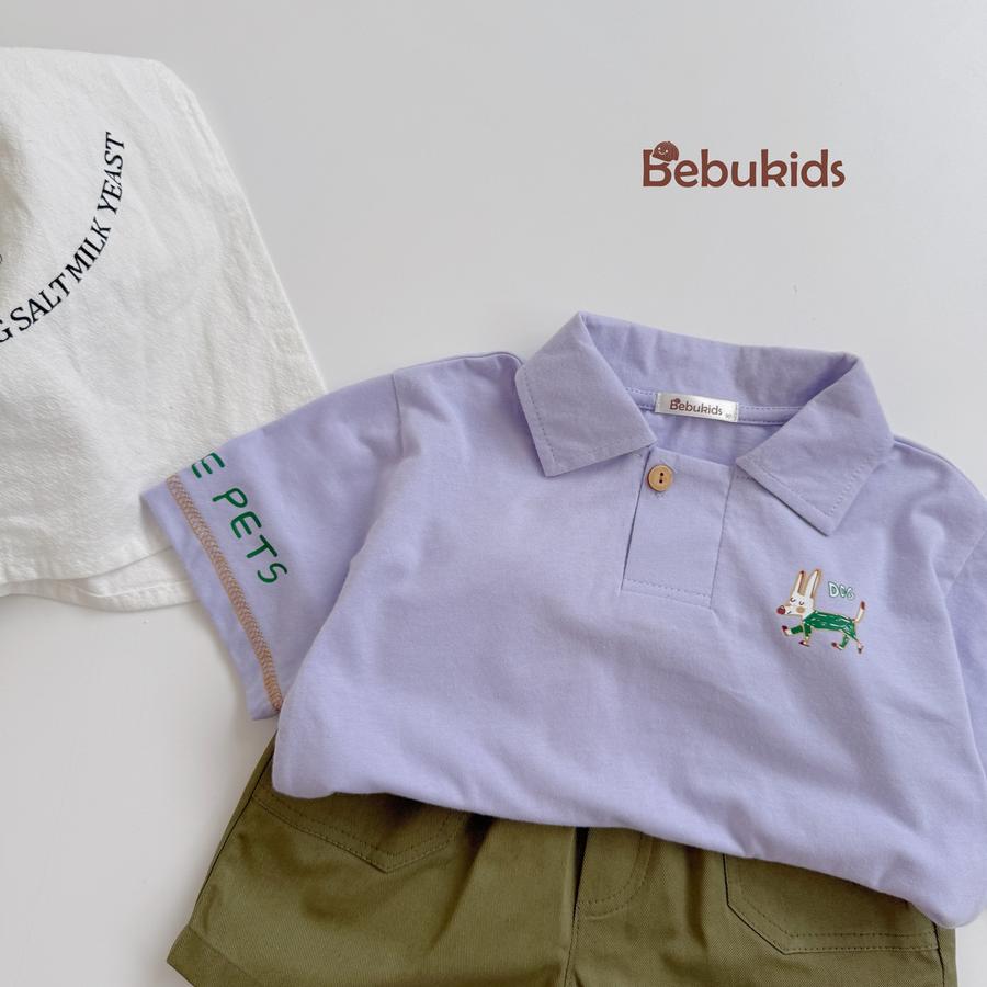 SB2220- bộ polo cộc nẹp to in chữ tay