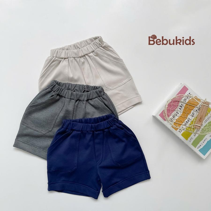 SB2166- bộ cộc tay in chữ cổ, túi ngực gập mép in love mom