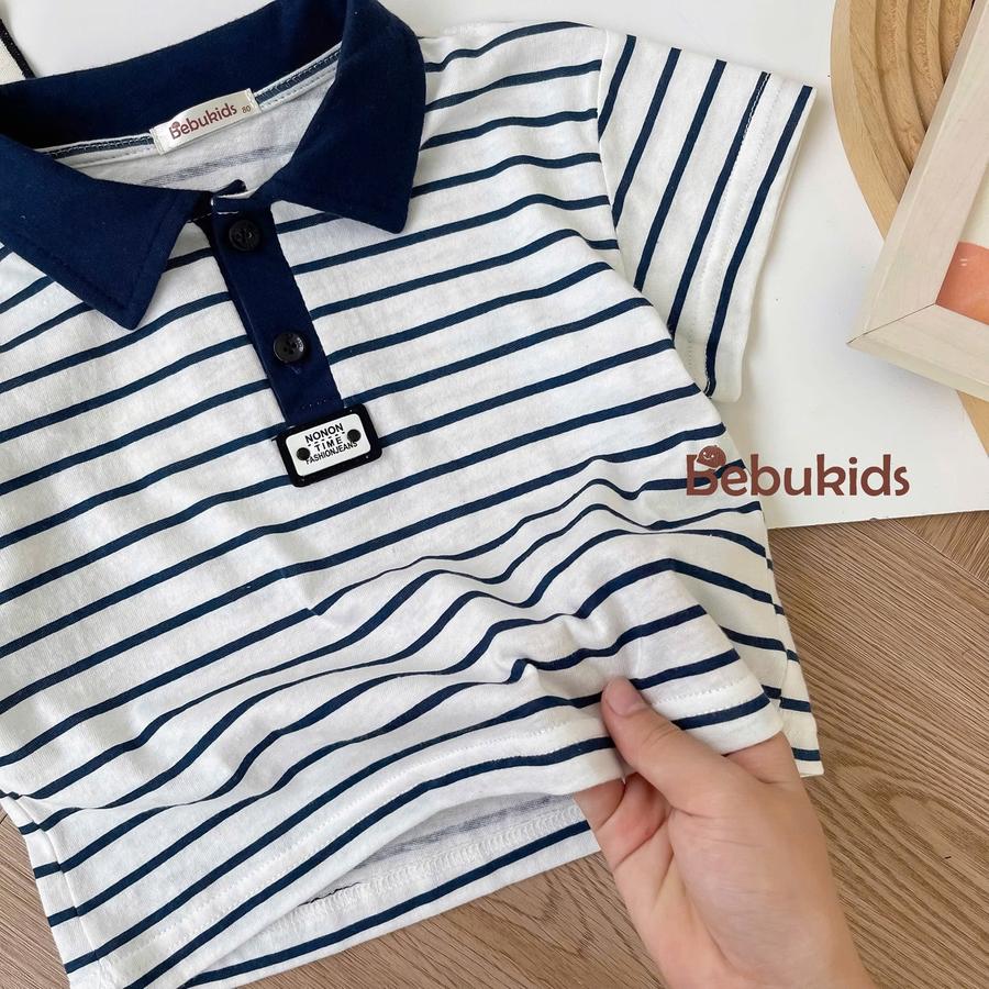 A1844- áo polo kẻ