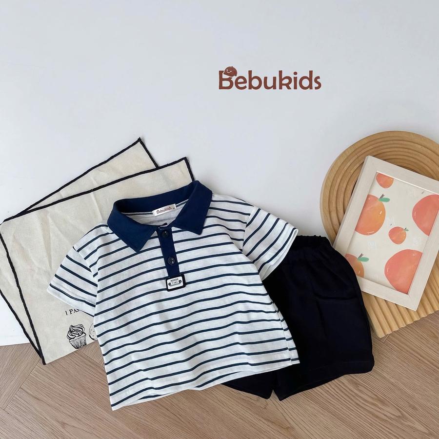 A1844- áo polo kẻ