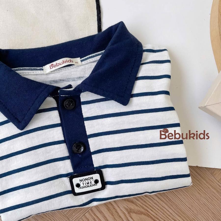 A1844- áo polo kẻ