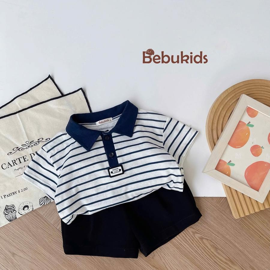 A1844- áo polo kẻ