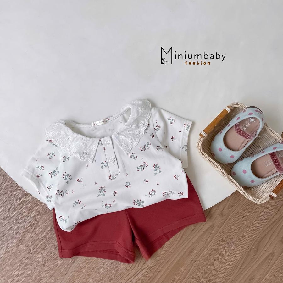 SB2339- bộ cộc tay cổ zen bé gái