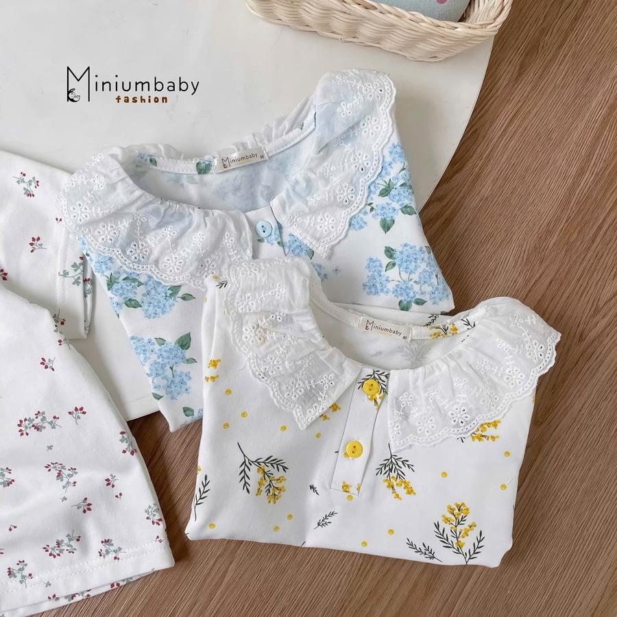 SB2339- bộ cộc tay cổ zen bé gái