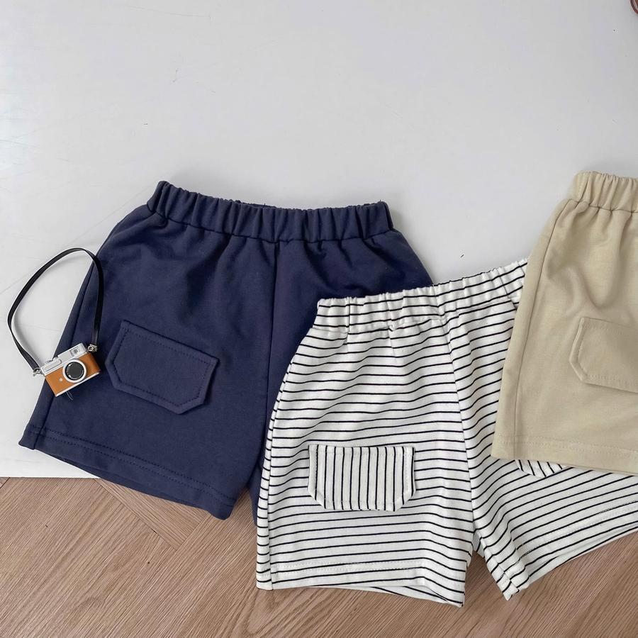 SB2343- bộ polo cọc tay in chữ ngực đính mặt gấu