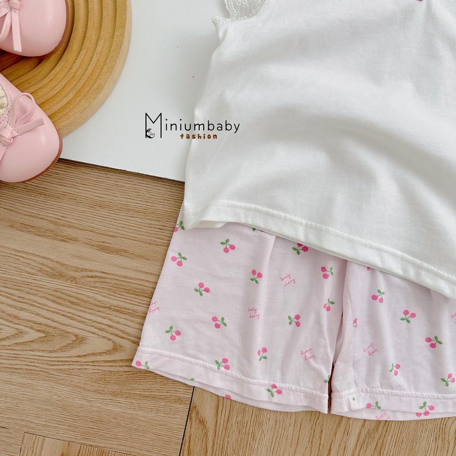 SB2352- bộ cộc cánh tiên phối cổ, tay ren