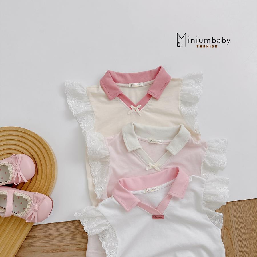 SB2352- bộ cộc cánh tiên phối cổ, tay ren