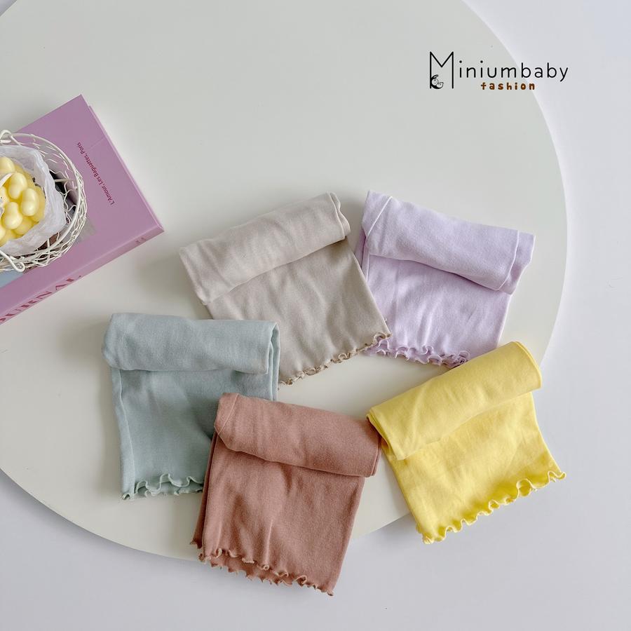 SB2389- bộ  sát nách bé gái phối cổ quần màu trơn, áo in họa tiết