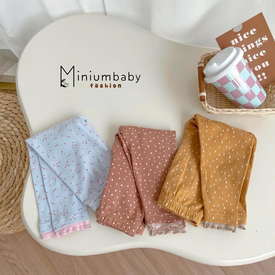 SB2411- bộ dài tay bé gái bi tim phối cổ, tay