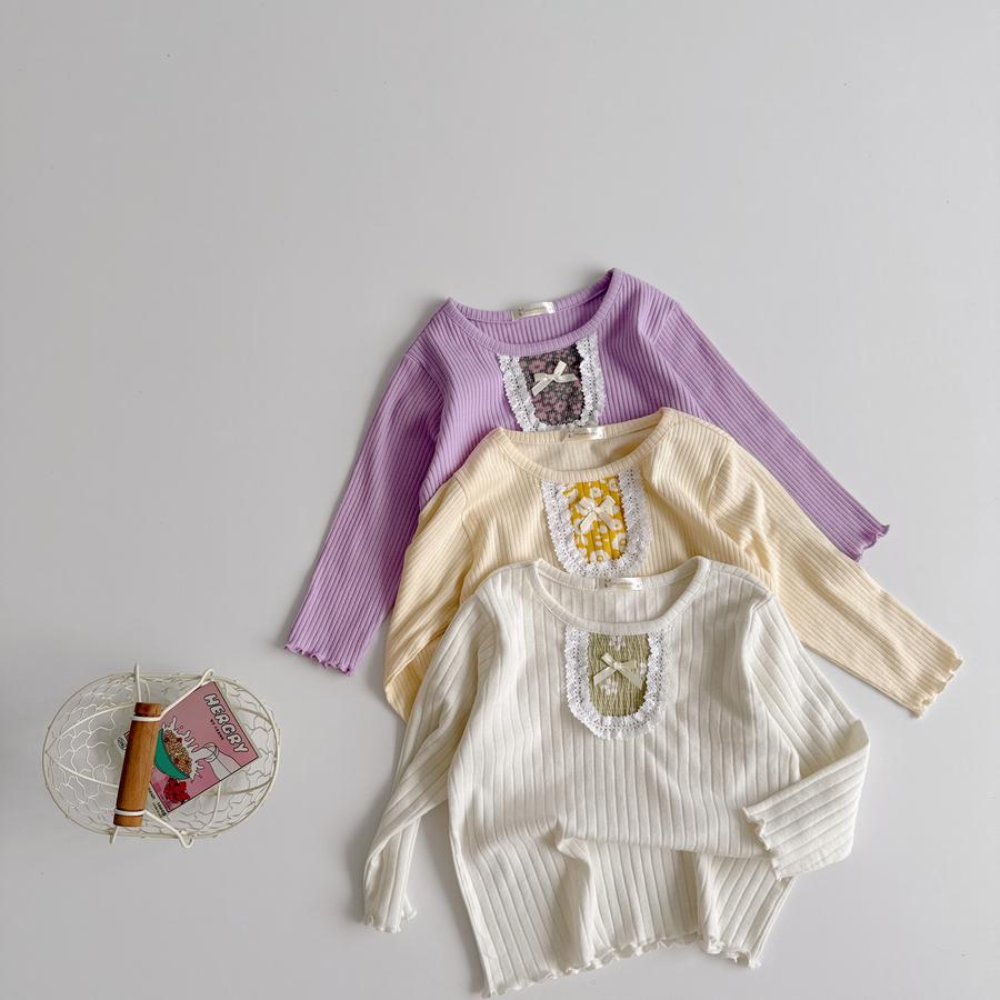 SB2394- bộ dài tay bé gái bèo nẹp, túi quần đính nơ nẹp