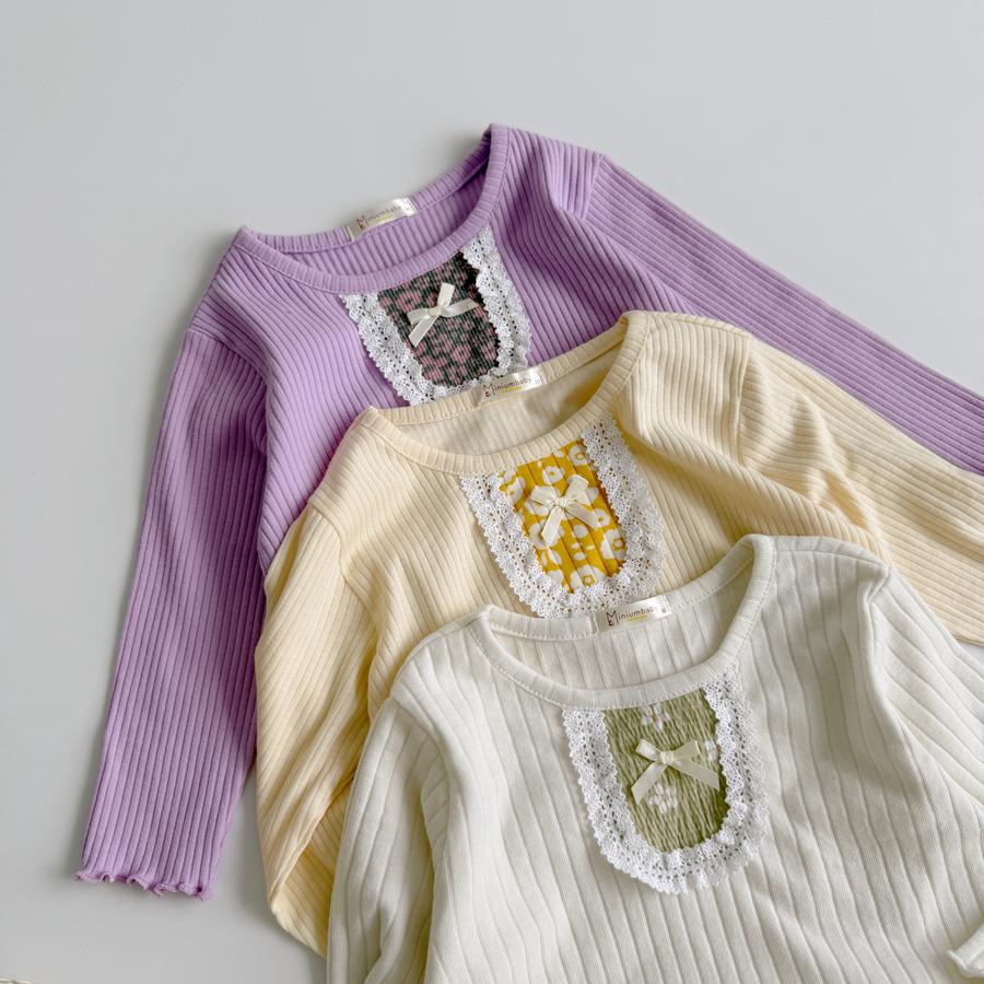 SB2394- bộ dài tay bé gái bèo nẹp, túi quần đính nơ nẹp