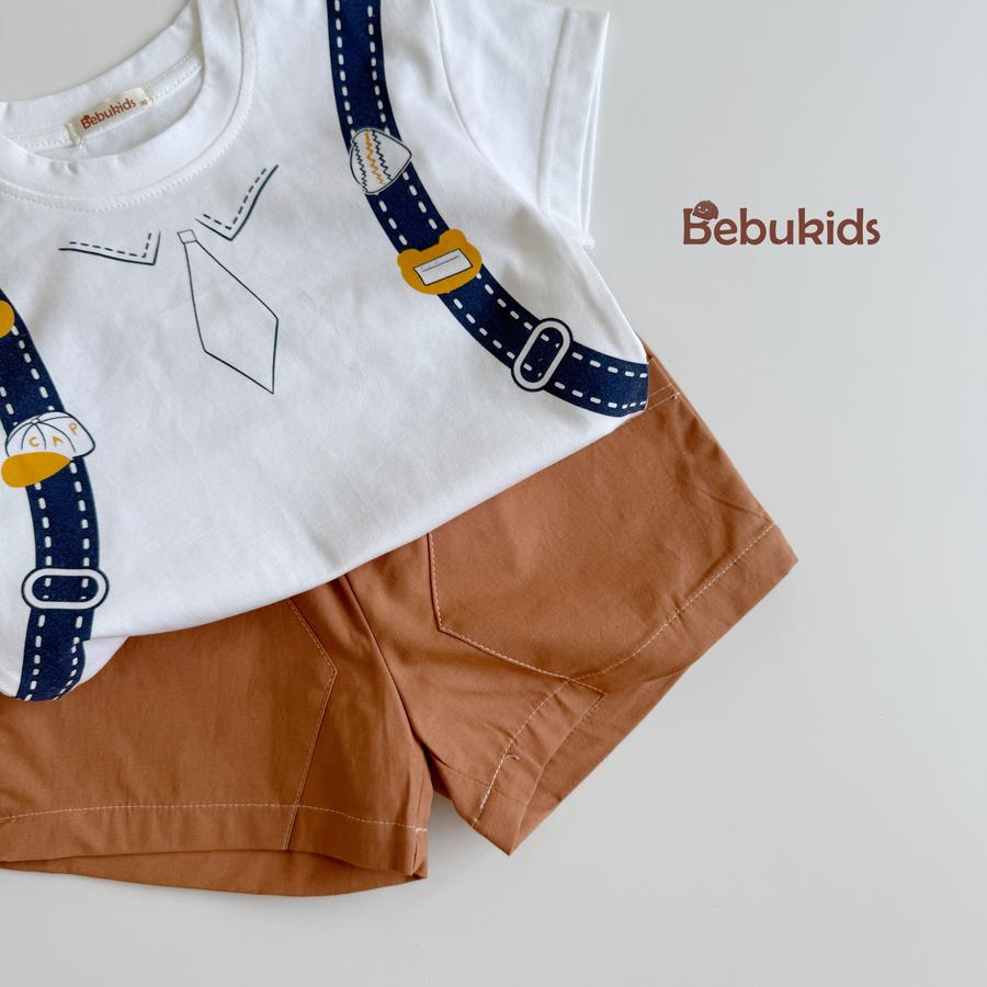 SB2349- bộ cộc in cà vạt dây lưng in balo