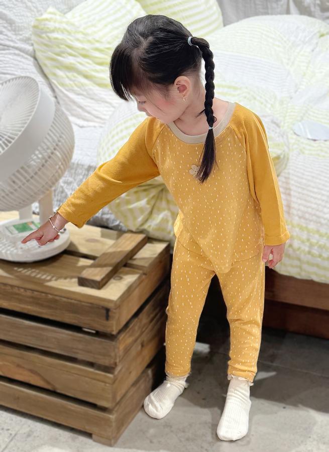 SB2411- bộ dài tay bé gái bi tim phối cổ, tay