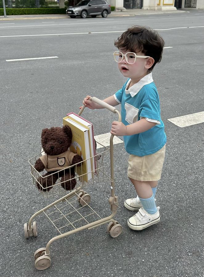 SB2229-bộ polo phối cổ, gấu tay,túi ngực