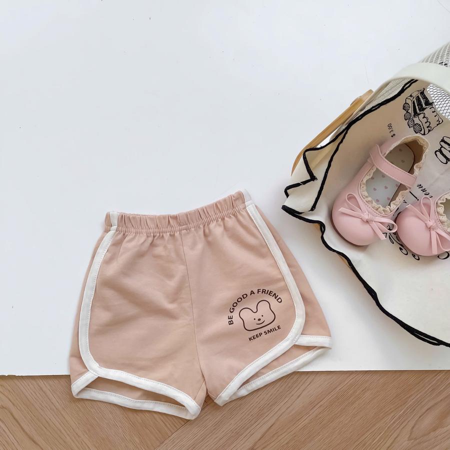 QC1591- quần đùi họa tiết cho bé be