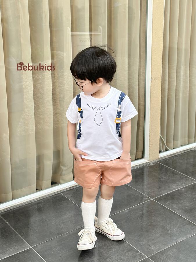 SB2349- bộ cộc in cà vạt dây lưng in balo