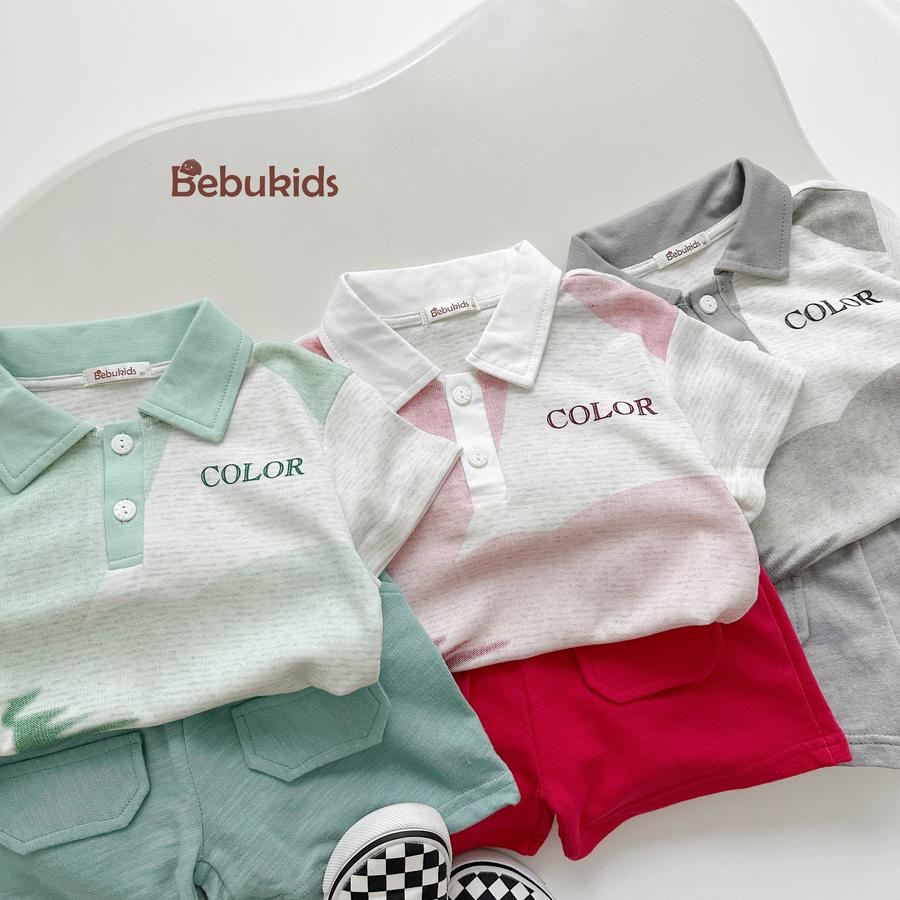 SB2246- bộ polo in seven one, good lucky