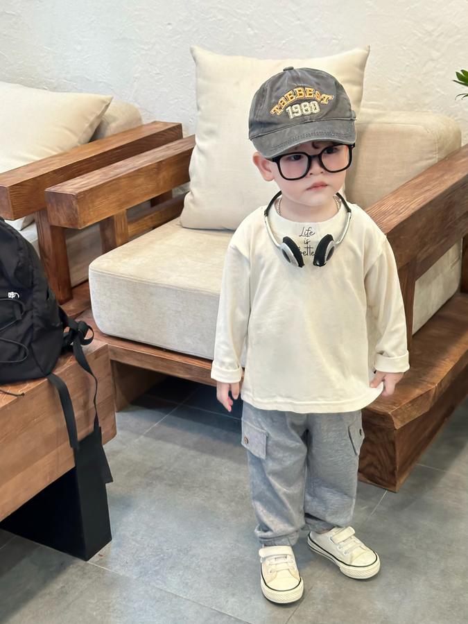 SB2073- bộ dài tay in life is better