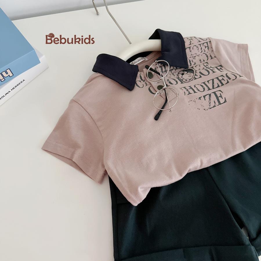 SB2218- sét polo in doremon quần giả jean