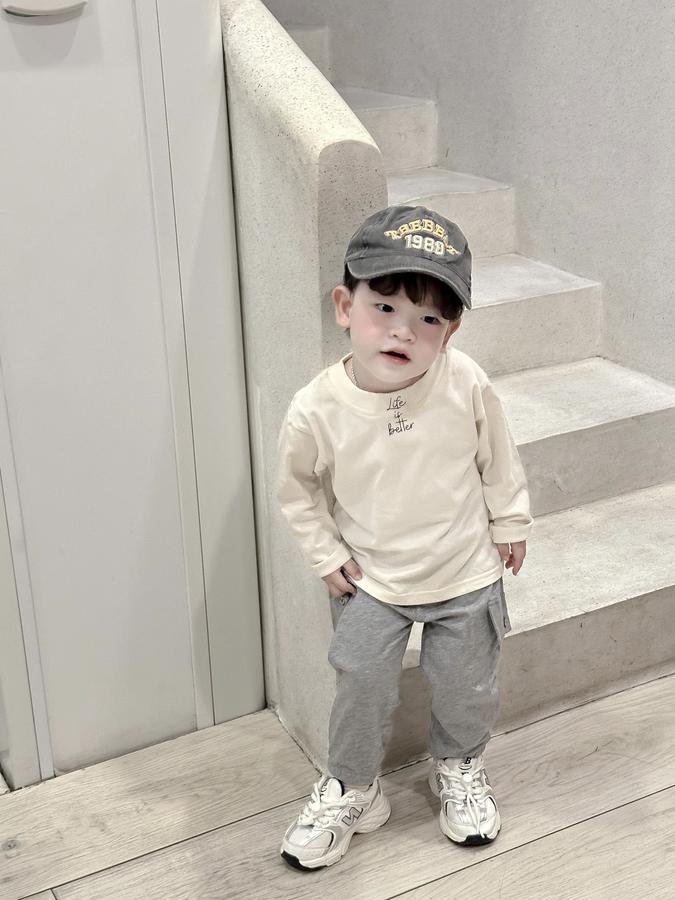 SB2073- bộ dài tay in life is better