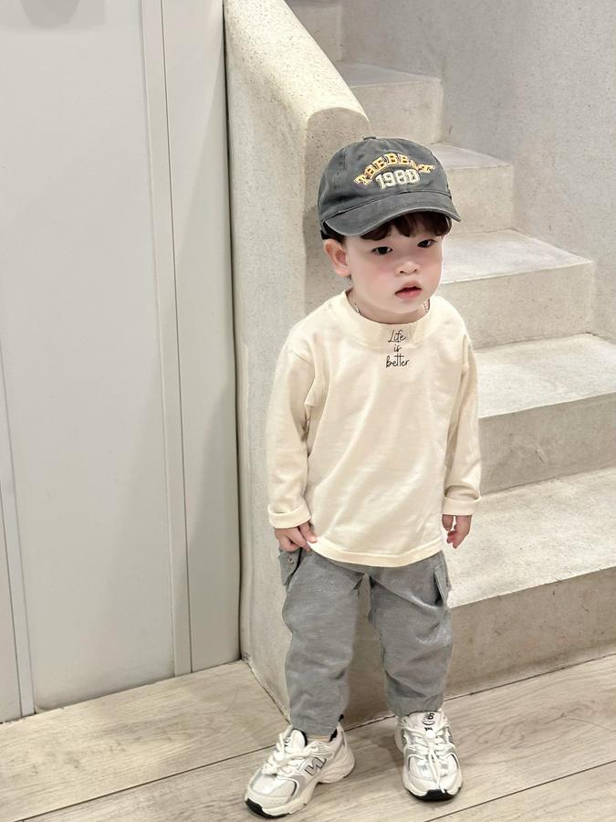 SB2073- bộ dài tay in life is better