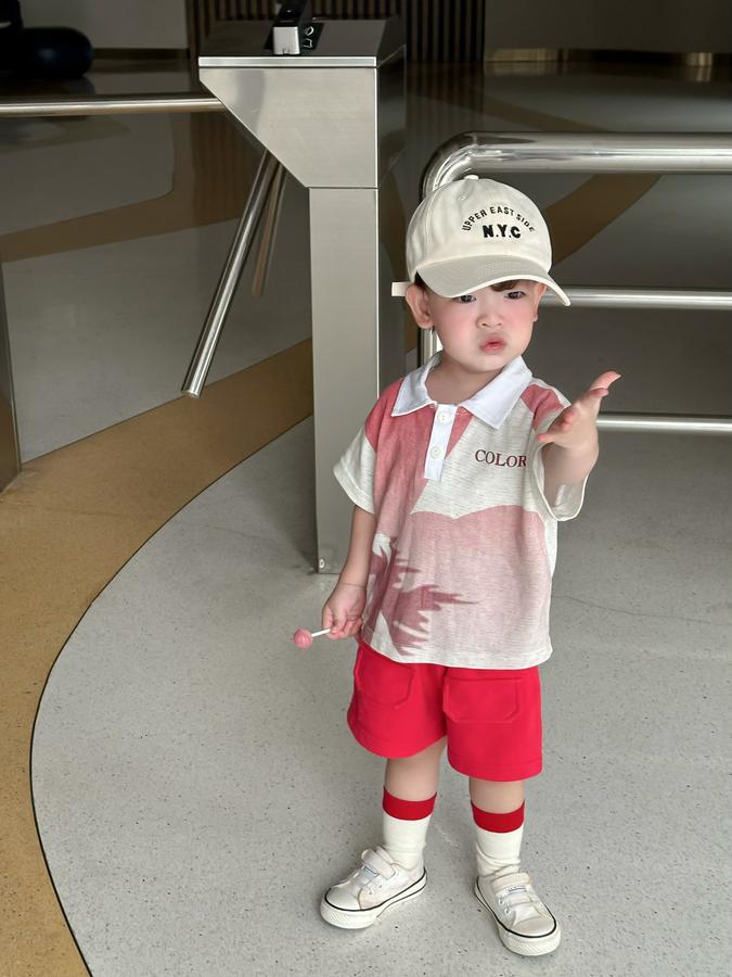 SB2246- bộ polo in seven one, good lucky