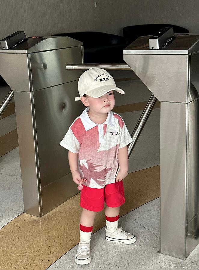 SB2246- bộ polo in seven one, good lucky