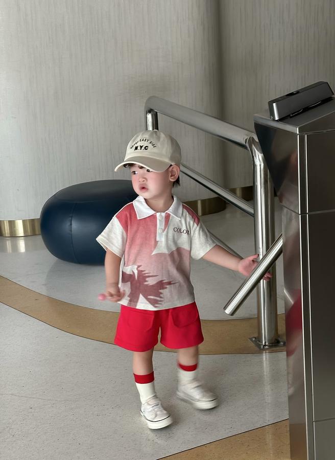 SB2246- bộ polo in seven one, good lucky