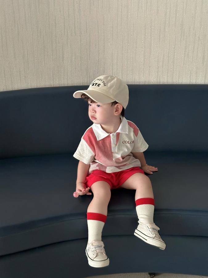 SB2246- bộ polo in seven one, good lucky