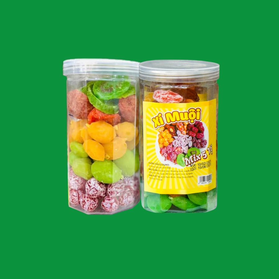 Xí muội mix 5 vị