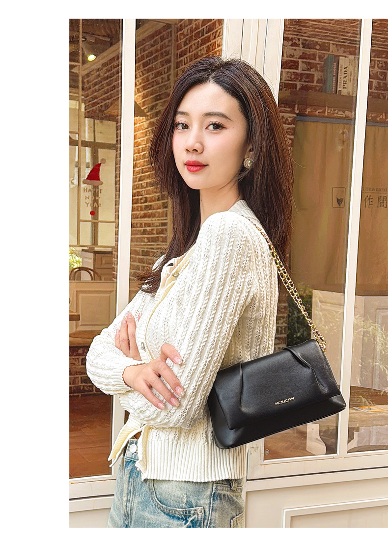 Túi Đeo Vai Chuỗi Vàng MX – Thanh Lịch Hiện Đại