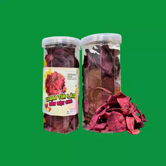 Product image - Khoai Lát Tím Sấy