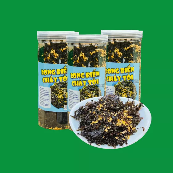 Product image - Rong biển cháy tỏi