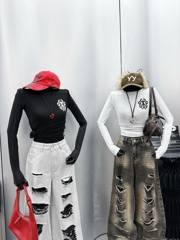 Product image - Áo Thun Mỏng In Thập