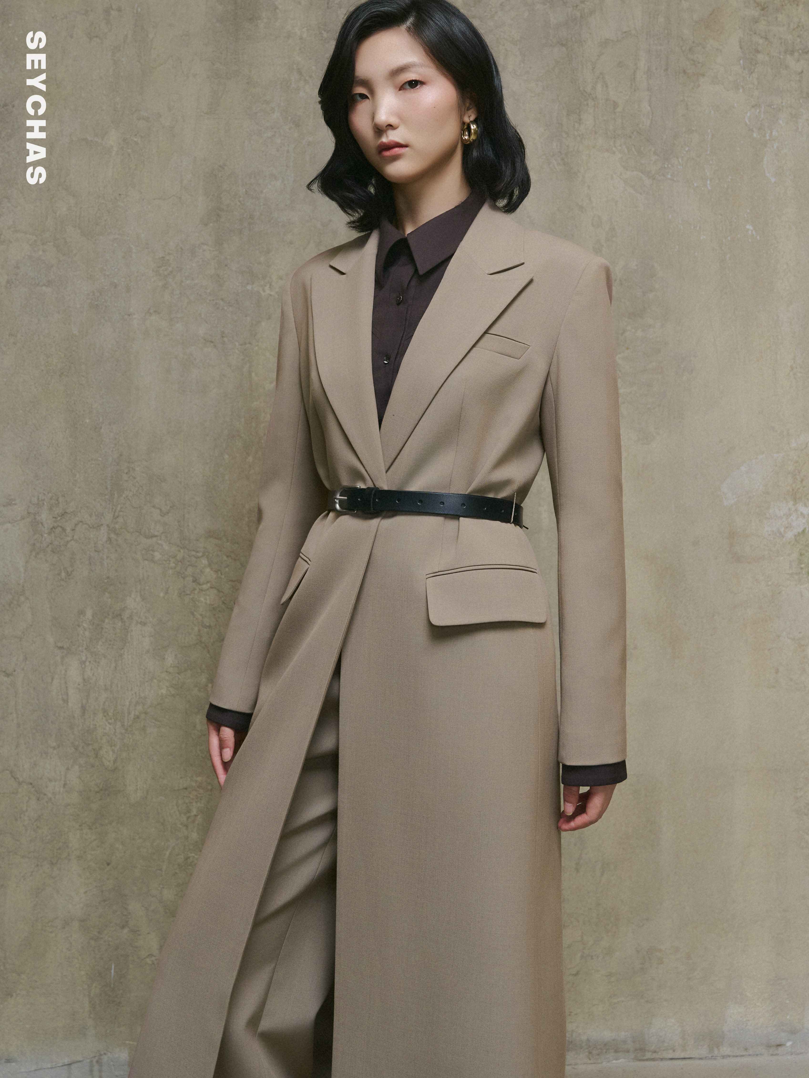 MONARQUE COAT - Brown — view 2