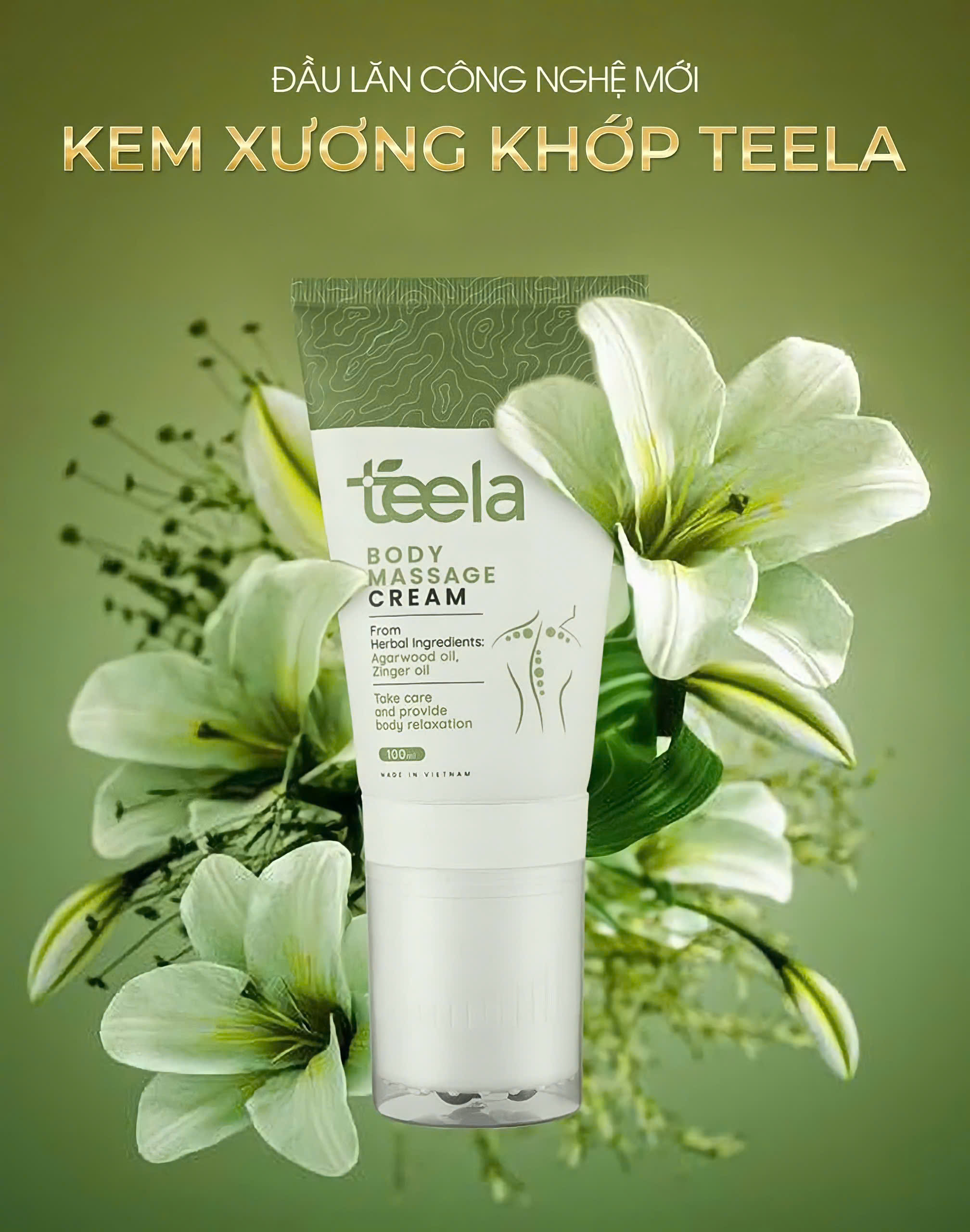 Product image - Kem Massage Xương Khớp Teela