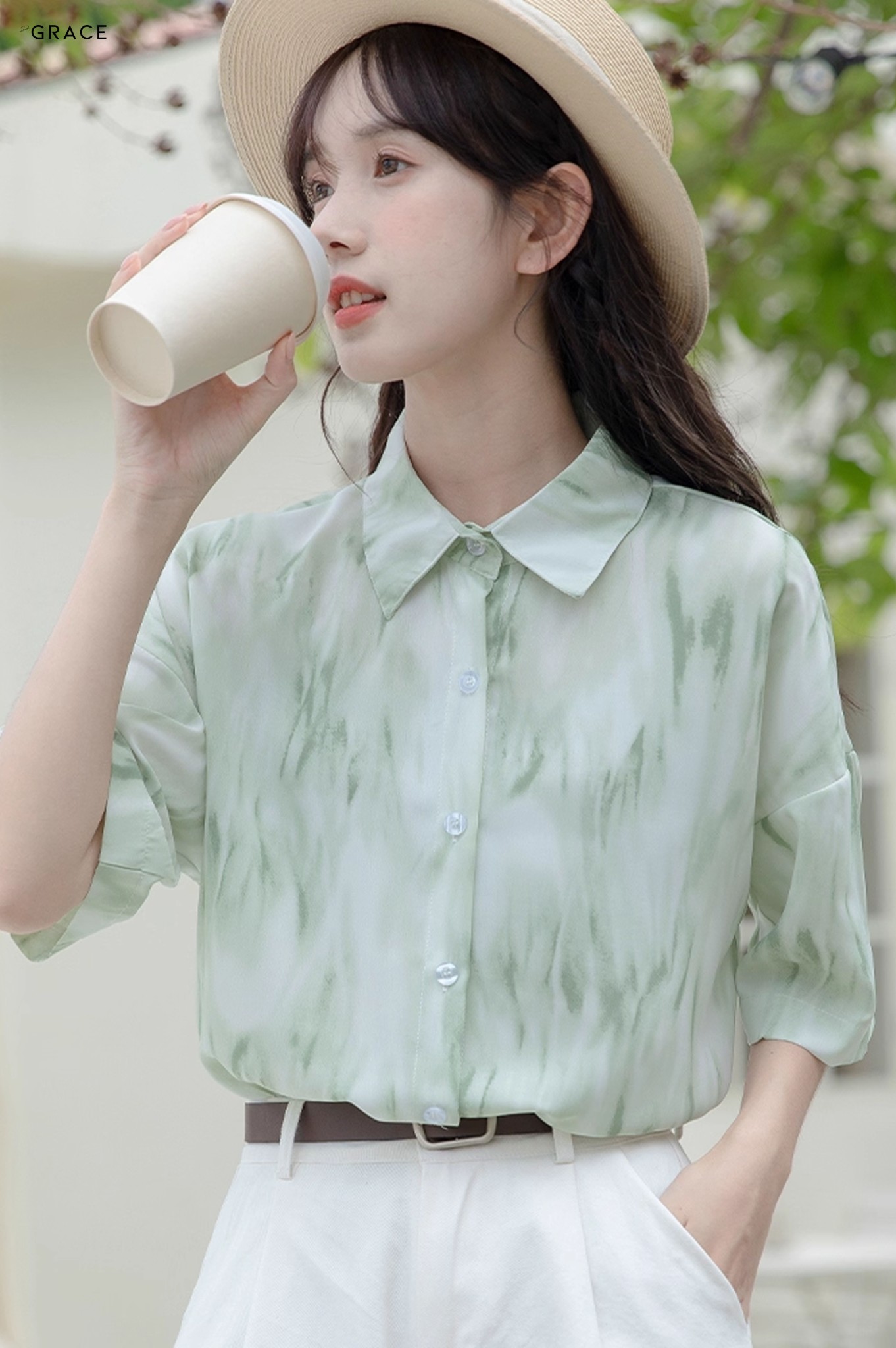 Product image - Sơ mi cộc tay - SM070