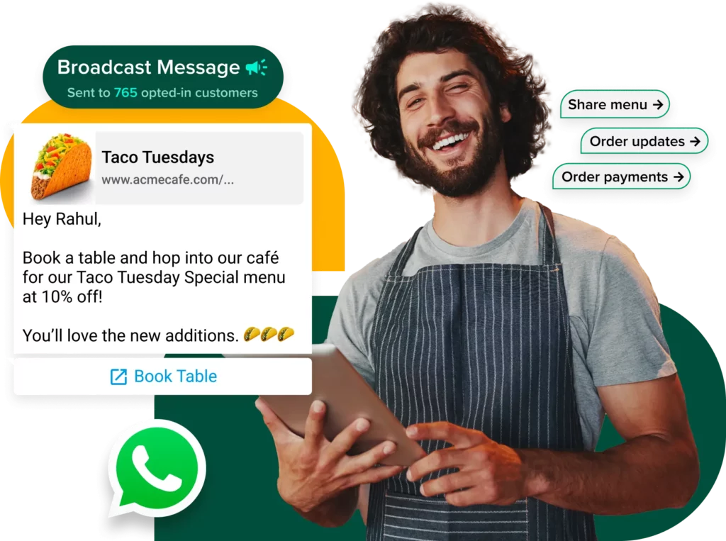 WhatsApp for Restaurants